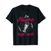 T Shirt With Gerunisex Text Die KlGere Kippt Nach FR Eine Bierlover K Black S Vintage Breathable Slightly Versatile