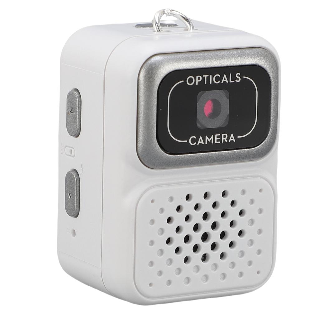 Keychain Camera 0.96 Inch Display 150 Mins Battery Life Keychain Photo Video Camera with Filters for Cycling