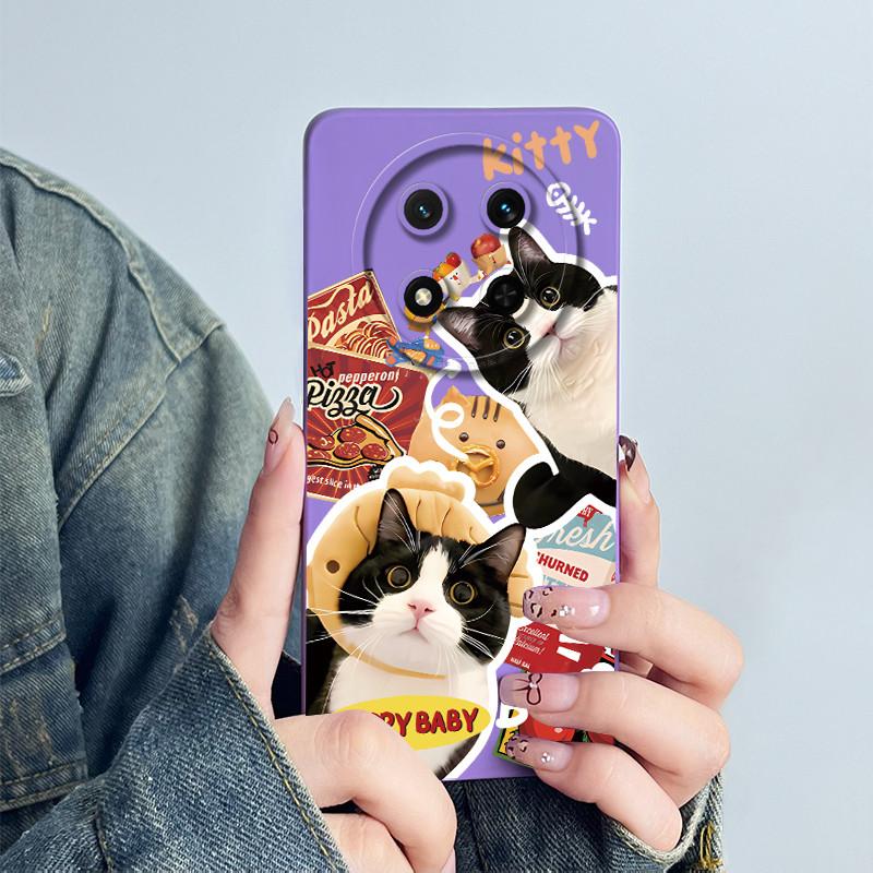 Чехол для телефона Honor X9c 5G HonorX9C 5G Capa Силиконовый Сладкий Расписной Мультяшный Корпус Милый Цветочный Печатный Защитный Funda Чехол