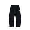 Lifestyle Series Fleece Lined Warm Thick Loose Casual Knitted Sports Pants Women Pants Black 962348310-4