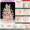Xiaohongshu Birthday Cake DIY Set: Children's Snack Inserts & Foam Ornaments