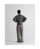 8SECONDS [Everyday Slacks] Fleece-Lined Wide Tapered Fit Elastic Waist Slacks - Beige