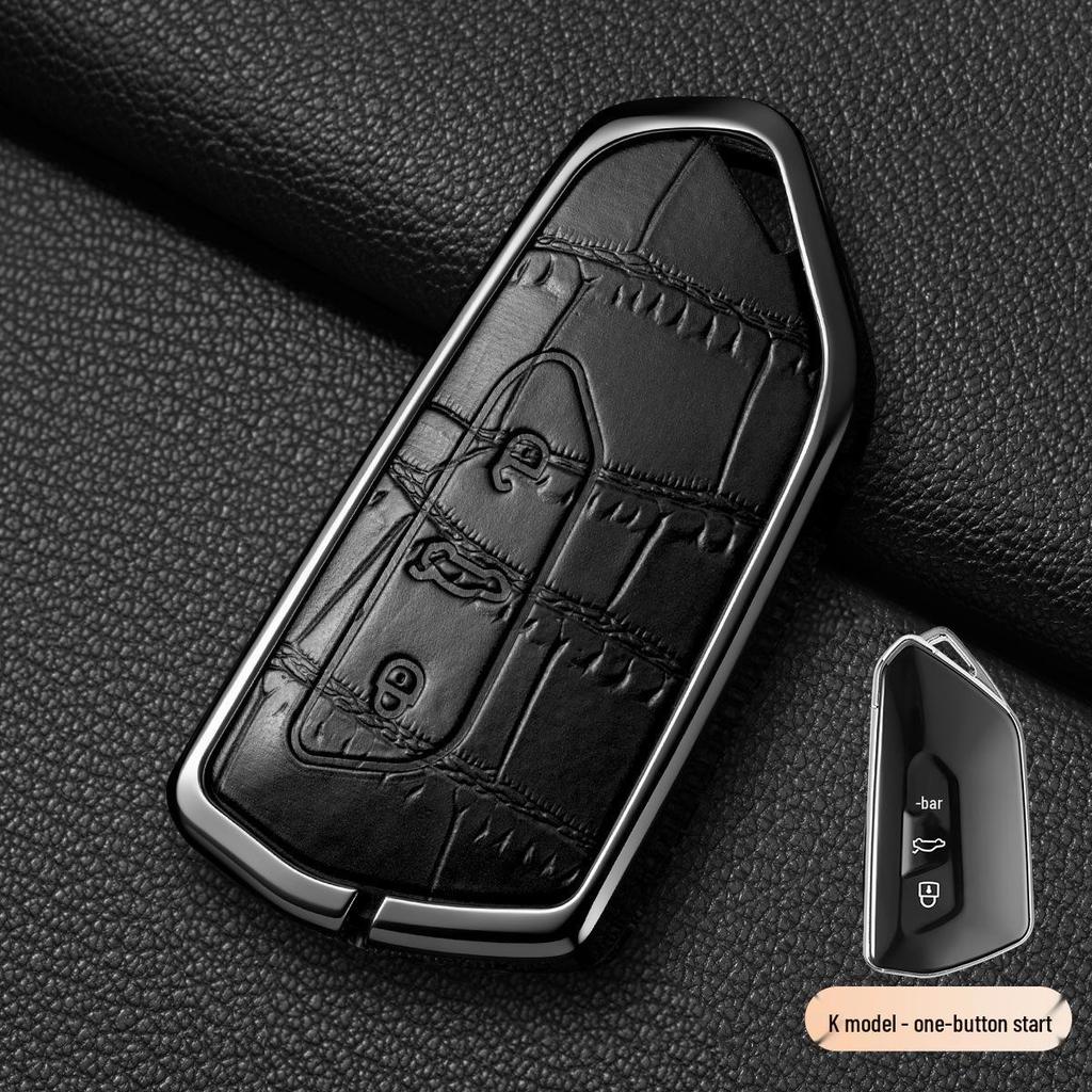 Чехол для ключа и защитный чехол с крючком для Volkswagen Passat 2017-2018.
