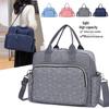 Large Capacity Multifunctional Maternity & Baby Crossbody Bag with Wet/Dry Separation