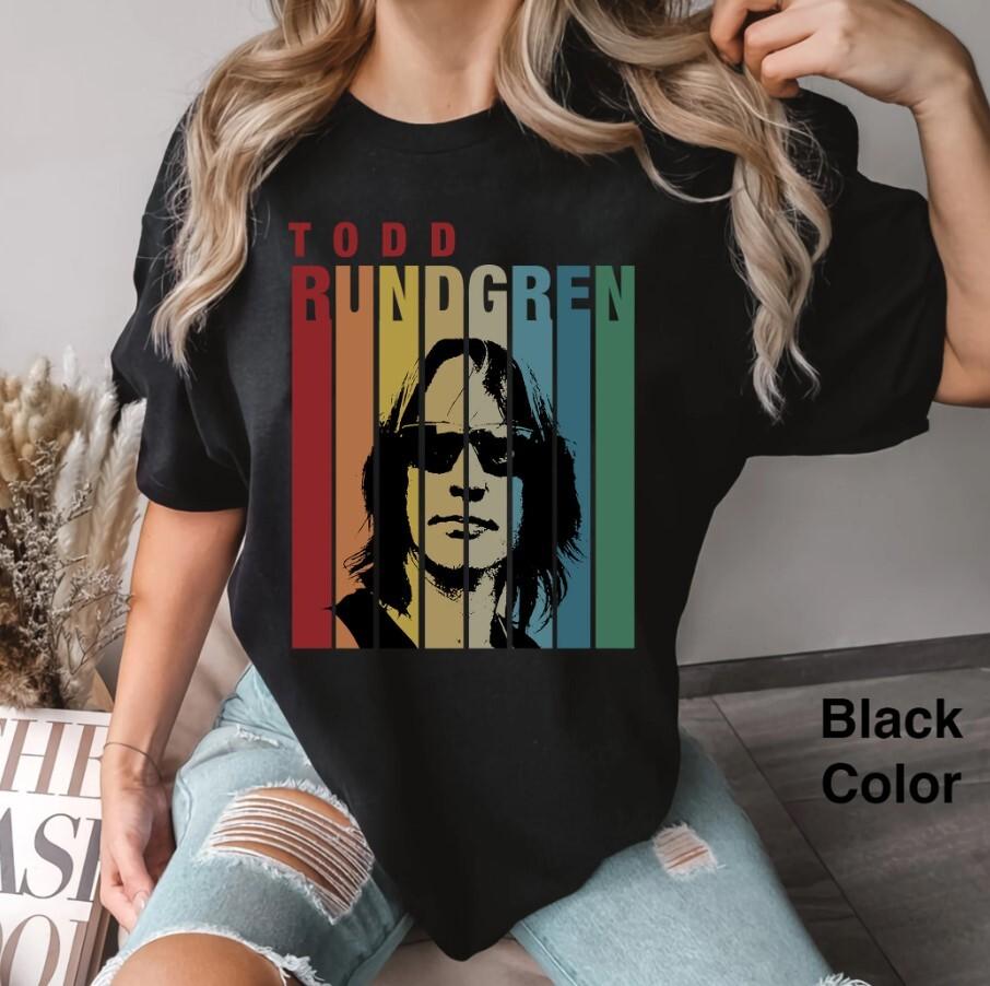 Todd Rundgren Retro Vintage TShirt Funny Todd Rundgren Shirt Music Band Shirt Unisex T-Shirt