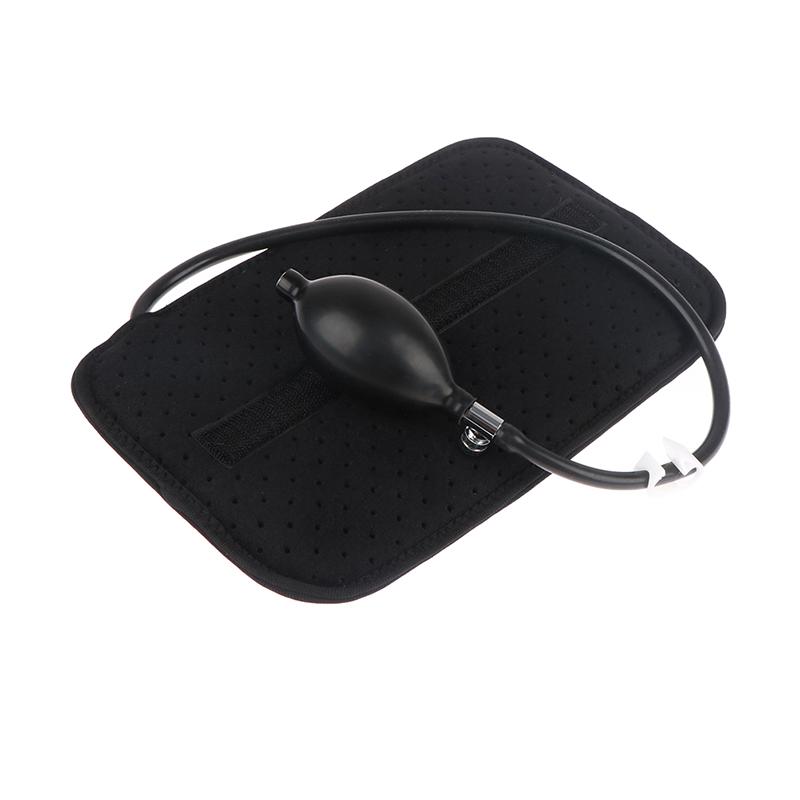 Надувная подушка для поясничной поддержки, портативная, для шеи и плеч, для коррекции осанки, массажная, ортопедического дизайна для облегчения боли в спине