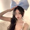 15PCS New Super Large 3D Bow Fabric Hair Hoop Sweet and Cute Hair Clip Photo Exaggerated Head Hoop Show Small Face
