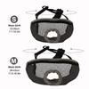 Soft Dog Mouth Guard Breathable Short Snout Dog Muzzle Easy Wear Short Snout Muzzle  Lick Stop