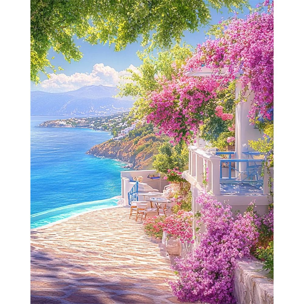 Алмазная живопись 5D Алмазная мозаика Пейзаж Природа Наборы Вышивка Алмазное искусство Наборы Искусство и ремесла Домашний декор
