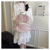 Outdoor Drawstring Backpack Dopamine Waterproof Fruit Nylon Backpack Book Bag Travel Hiking Shoulder Bag