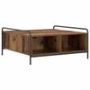 Coffee Table Reclaimed Wood 90 x 90 x 41 cm Engineered Wood