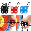 Arrow Puller Silicone Small Archery Target Remover Gripper with Hanging Buckle Ergonomic Hand Saver for Practice