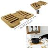 Bamboo Foldable Plate For A 20-30 Cm Table