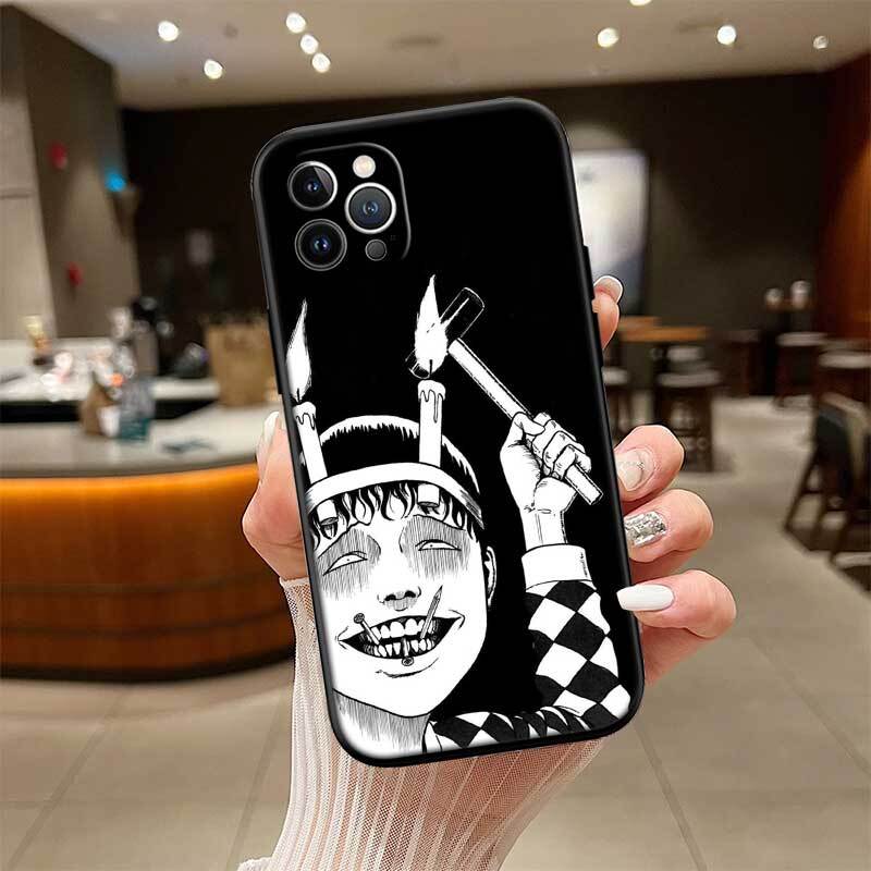 Junji Ito Tomie Phone Case for Xiaomi Poco C40 C51 C50 C55 C65 C71 C75 C85 F8 F7 F6 F5 F3 F2 X7 X6 X4 X3 X2 M7 M6 M5 M4 M3 M2 Pro