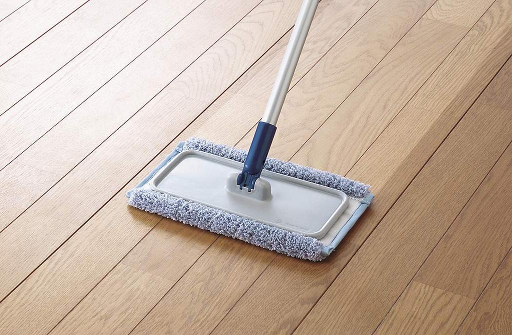 Швабра для мытья полов Yamazaki Sangyo Water Wriping High Magic Wet Mop 300, запасная ширина 30 см 410811