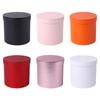 1PC Mini Flower Boxes Portable Round Rose Carnation Bouquet Hug Bucket Wedding Party Florist Flower Gift Packaging Mother's Day