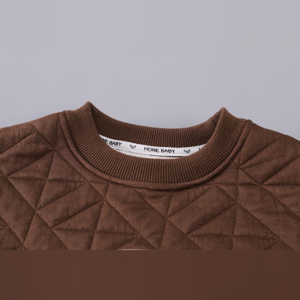 Детский повседневный комплект с длинным рукавом, удобные наряды для повседневной носки