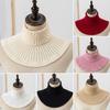 Fake Collar Scarf Quick-Drying Thickened Warm Fake Collar Scarf Winter Decorative Warm Neckwear Layering Scarf Accessory