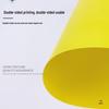 Extra Large Double-Sided Pure Yellow Poster Paper for Supermarket Sale Promotions