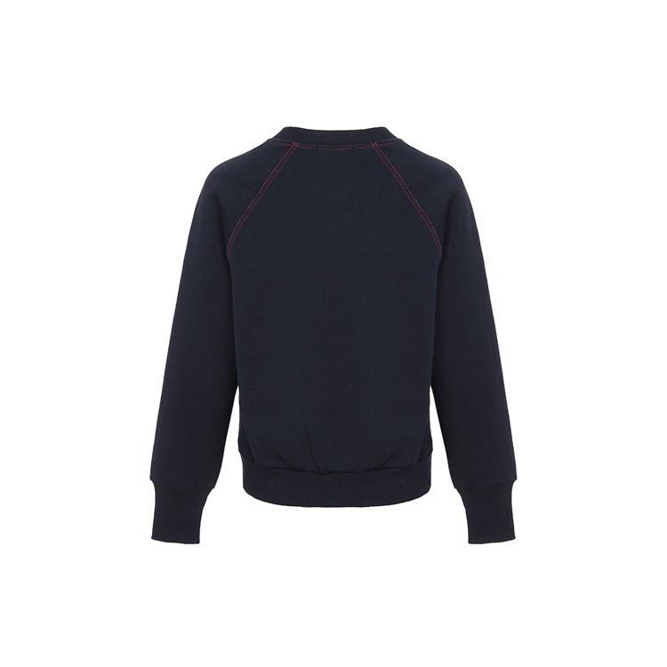 (WMNS) Burberry Logo Embroidered Hoodie Deep Blue Women's 40529791
