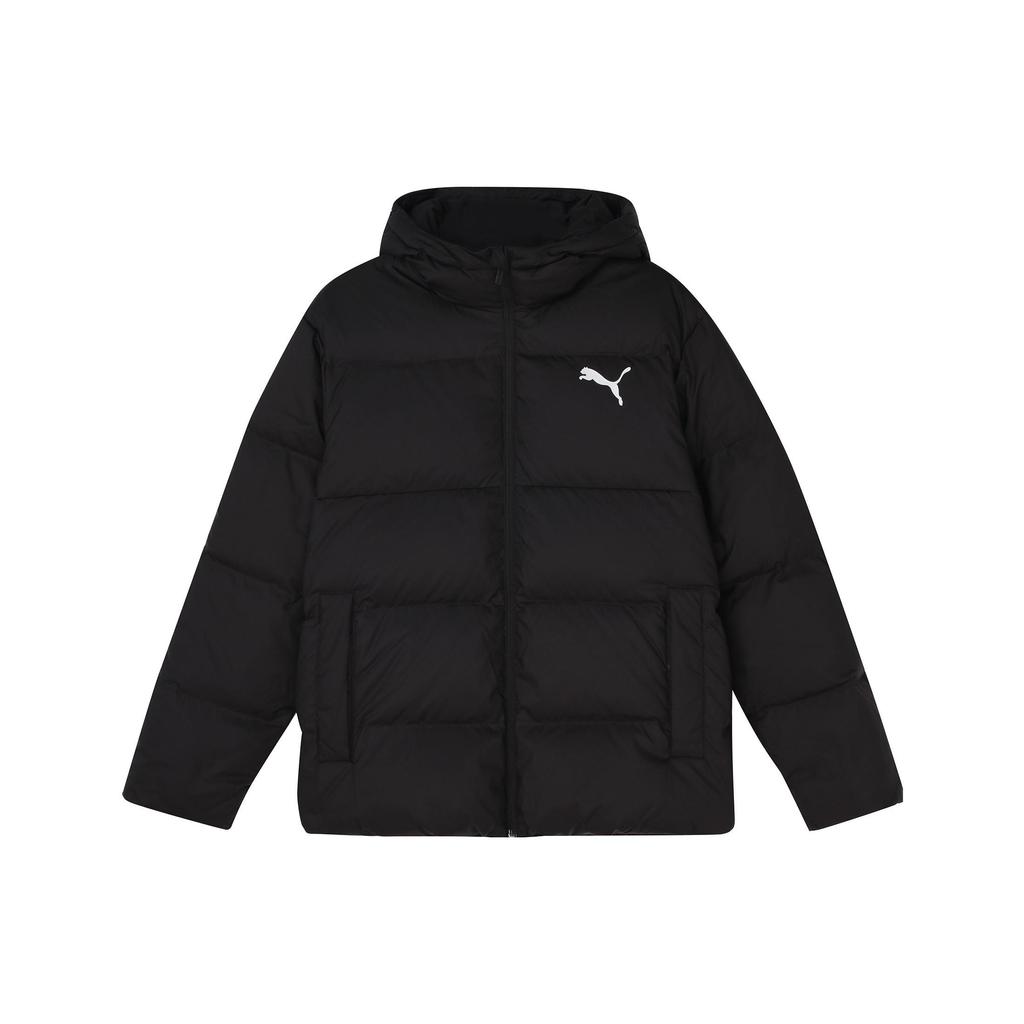 Puma Casual Hooded Down Jacket Men Outerwear Black 586929-01