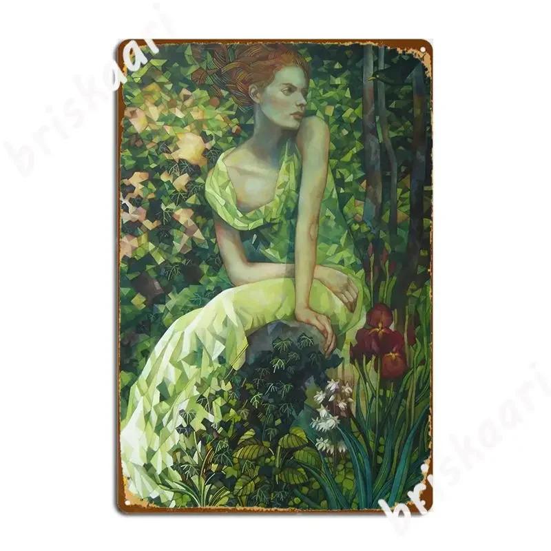 Proserpine Poster Metal Sign Bar Iron Wall Cave Wall Decor Create Tin Sign Poster