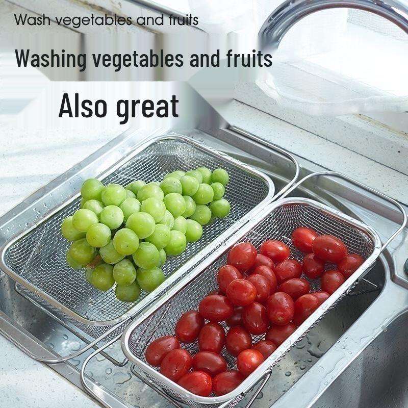Expandable Kitchen Sink Drain Basket