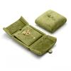 Luxury Velvet Jewelry Box Vintage Necklace Bracelet Case Portable Rings Bearer Box  Jewelry Storage
