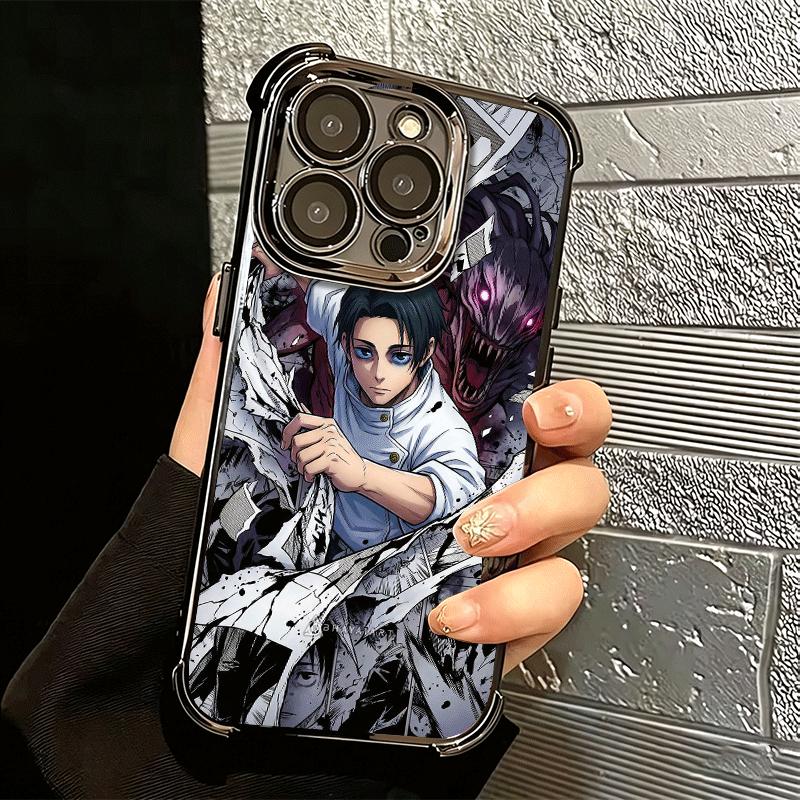 Аниме Юта Оккоцу JUJUSU Мягкий чехол для телефона для iPhone 15 16 17 Air 14 Pro Max 16E Plus 13 12 Mini Покрытие Защита от падения Fundas