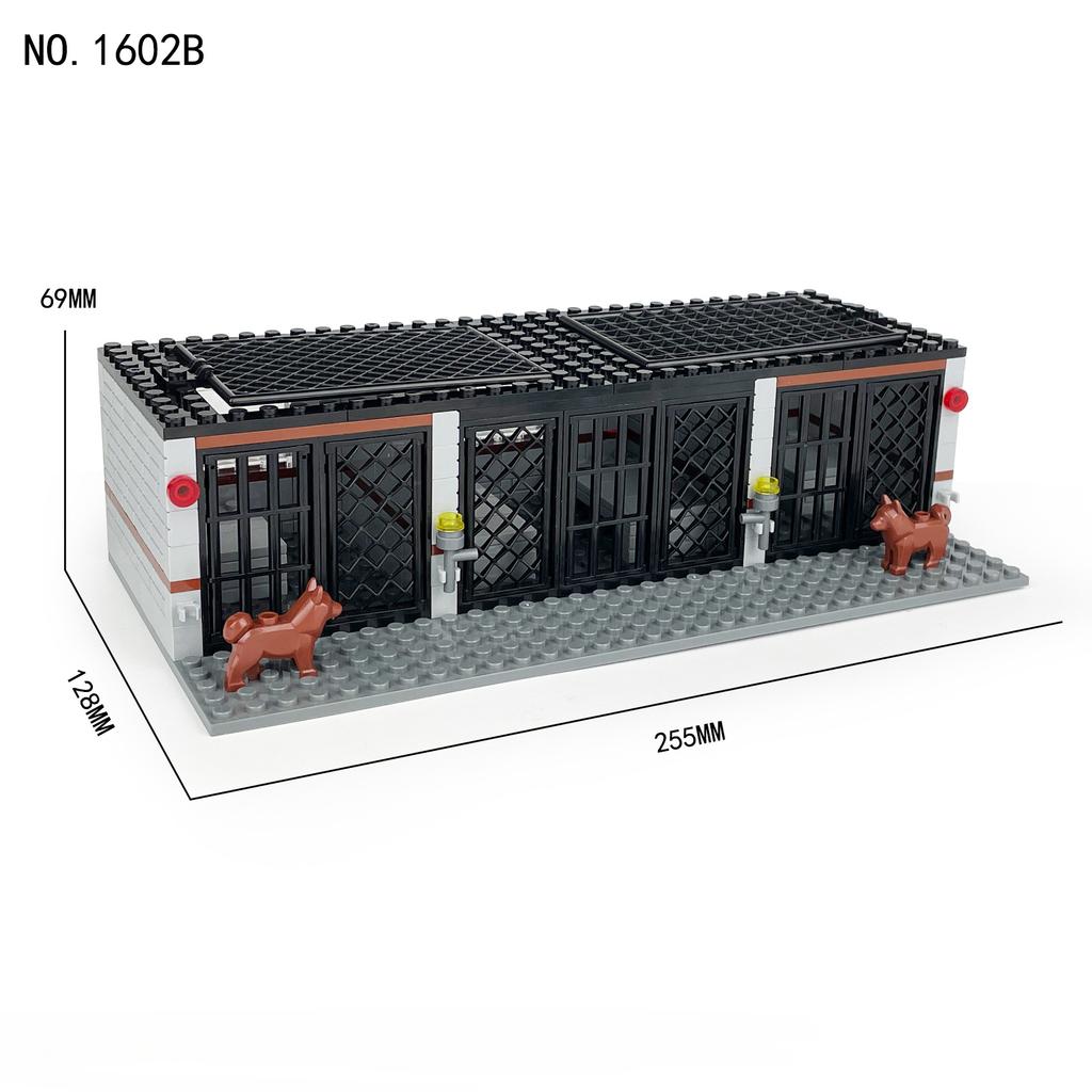 MOC City Series Дыра Скорпиона Сцена в тюремной камере Детские строительные блоки