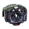 Мужские аналогово-цифровые часы-хронограф, водонепроницаемые, двойное время, светодиодная подсветка, формат 12/24 часа