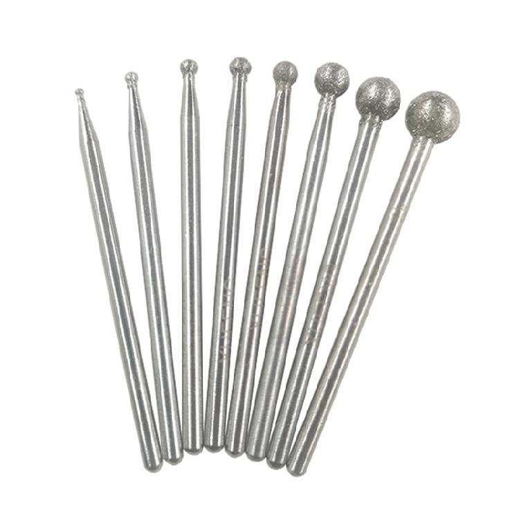 Spherical Polishing Grinding Head 2.35mm Shank for Rotary Tools for Rotary T