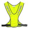 Walking Safety Vest High Visible Reflective Gear Adjustable Safety Ves Line Oriented Nocturnal Design Bright Construction