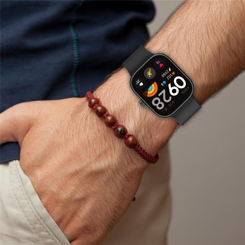 Силиконовый ремешок для Redmi Watch 4 Аксессуары ремешка спорт correa Запасной ремень Оригинальный браслет для Xiaomi mi band 8 pro Ремешок