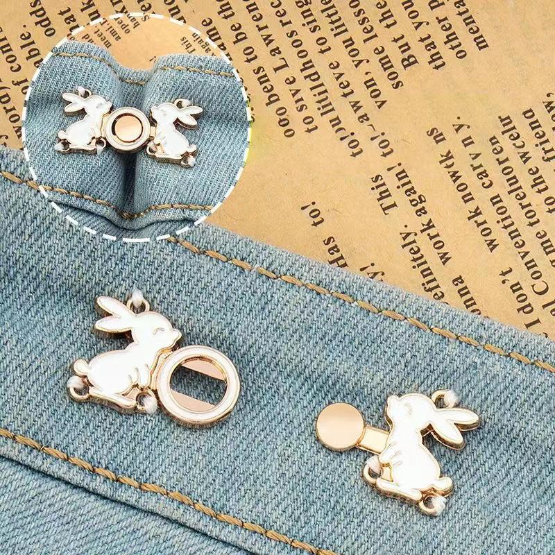 Съемная застежка для утяжки талии, невидимая кнопка, брошь, ювелирное изделие, джинсы, брюки, одежда, пряжка для талии, инструмент для регулировки пояса