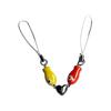 Bag Charm Magnetic Matching Keychain Heart Strap Couples Keychain Fish-Shaped Keyring  Jewelry Gift