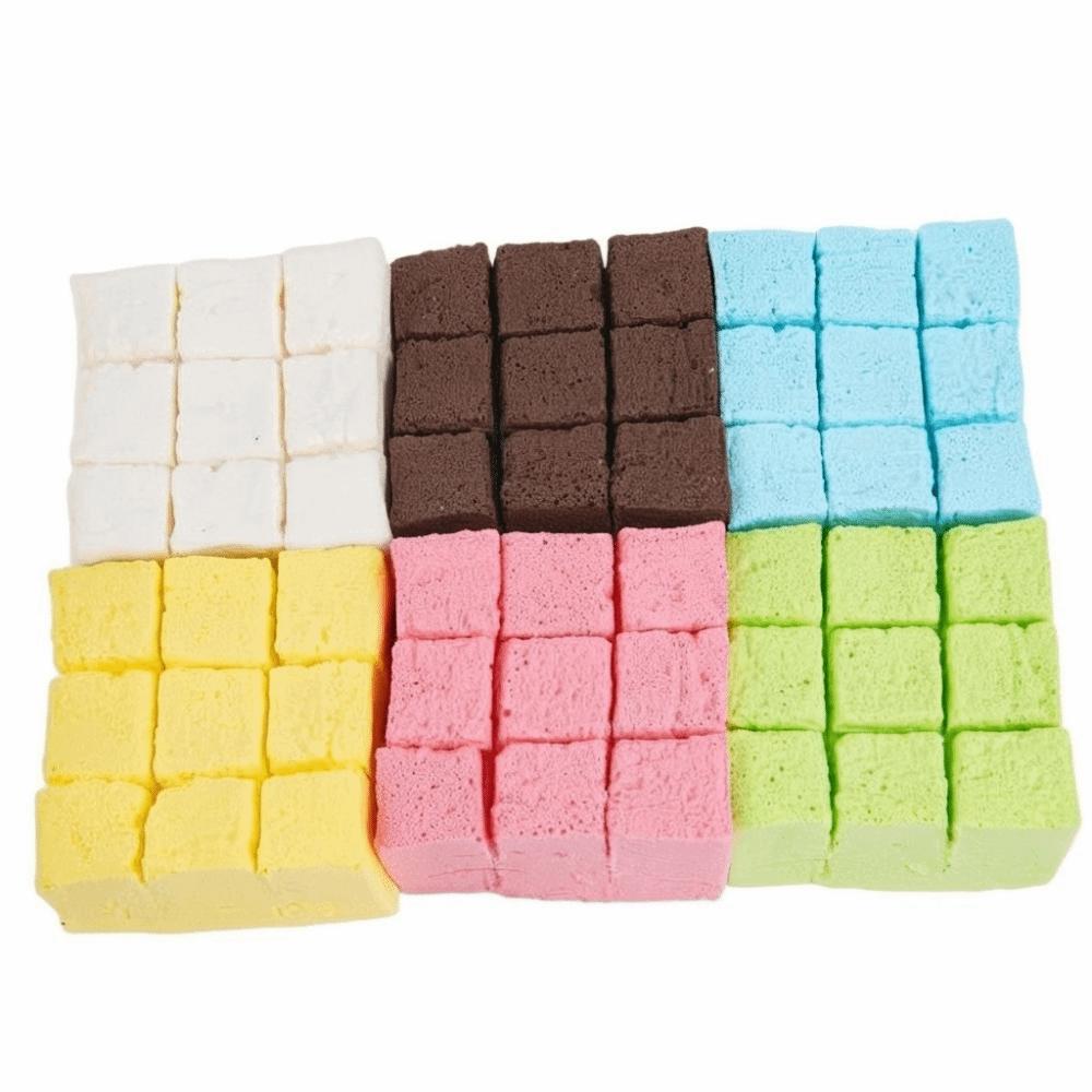 Non-Toxic Tofu Squeezable Toy Safe Healthy Simulated Bread Pinch Toy Birthday Gift