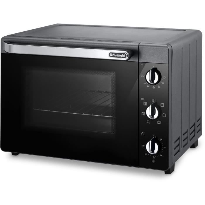 Мини-печь - Конвекция - Вертел - DELONGHI - EO40123.S - Черный - 40 л - 51,5 x 44 x 36 см - 2000 Вт