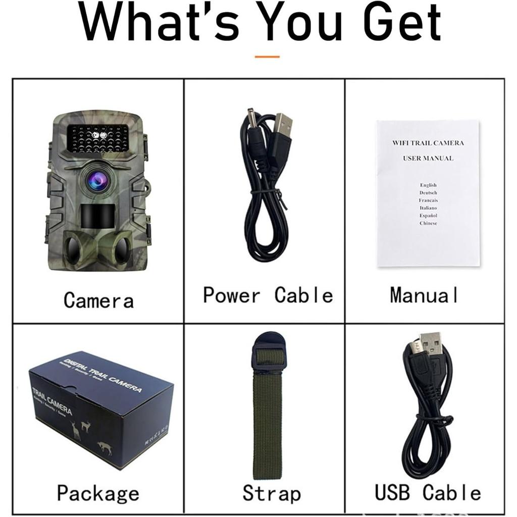 PR700 36МП 2.7K Беспроводная камера-ловушка для дикой природы с функцией слежения, охотничья камера для мониторинга наблюдения за дикими животными, охоты, предотвращения лесных пожаров