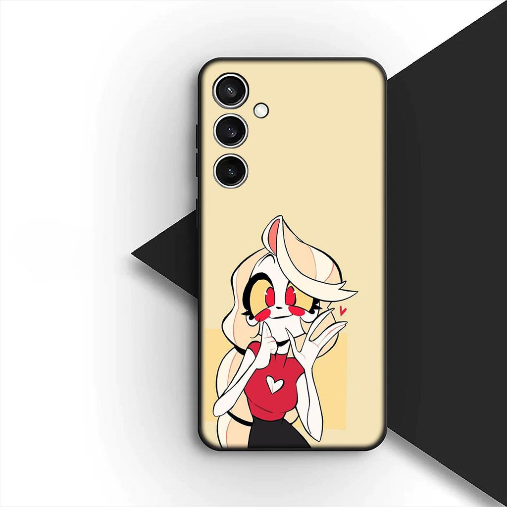 for Samsung Galaxy S10 S8 S9 Plus A33 A34 A31 70 A71 A72 Note 20 9 8 S10E Phone Case Alastor H-Hazbins Charile Hotels Angel Dust