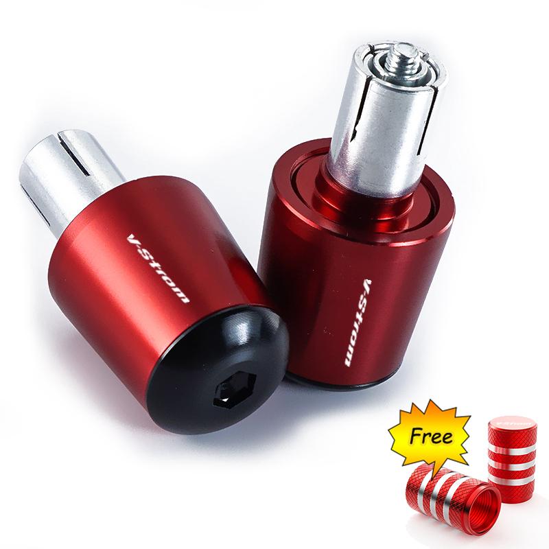 For SUZUKI Vstrom DL 250 650 1000 V-Strom 650XT 1000XT Vstrom650 Vstrom1000 Motorcycle Handlebar Grips Bar End Plugs Accessories