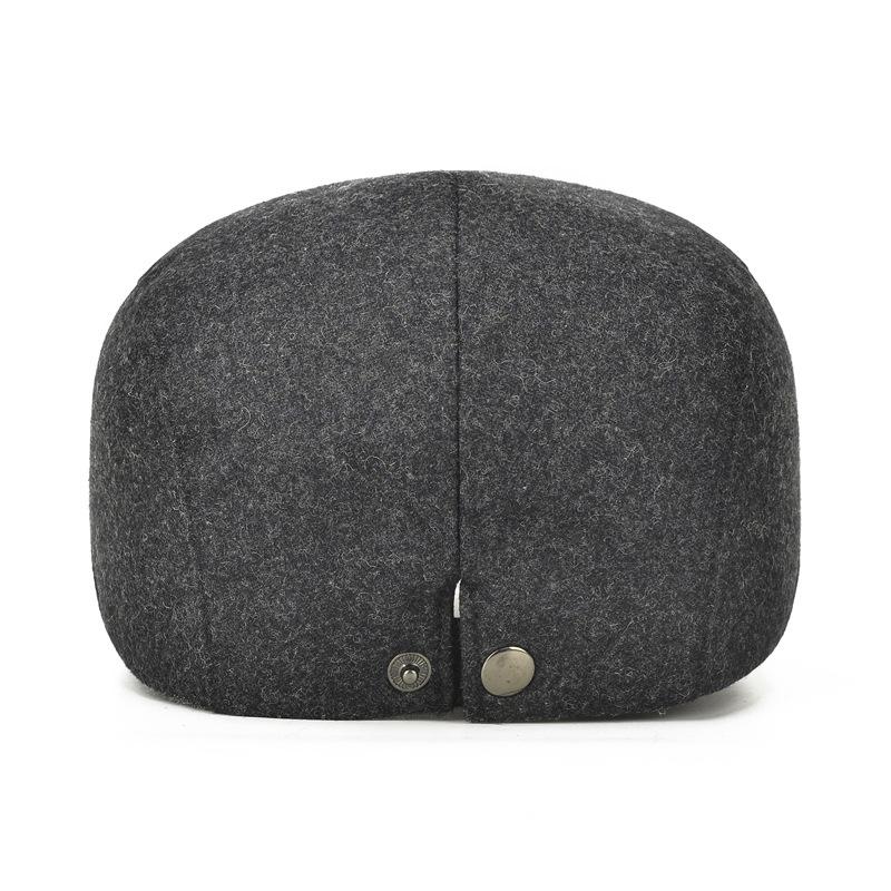 Весна и осень, новая модная шерстяная кепка, мужская и женская уличная солнцезащитная кепка, винтажная художественная плоская шляпа с козырьком в виде утконоса