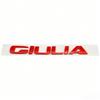 Modified special rear black label stelvio tail label letter decorative sticker