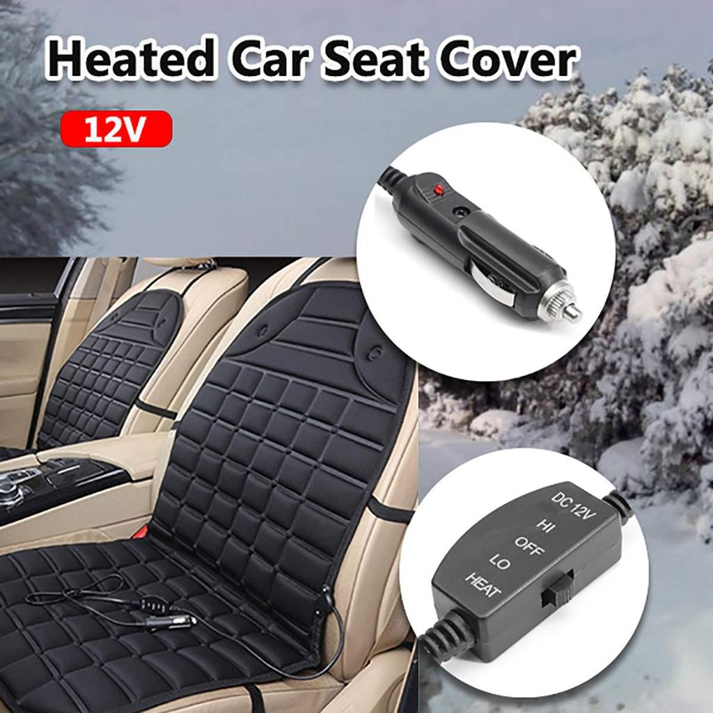 12V Heated Car Seat Cushion Cover Seat Heater Warmer Winter Car Cushion Cardriver Heated Seat Cushion