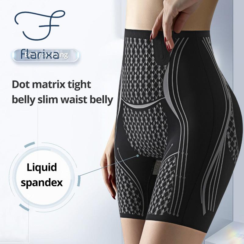 Flarixa Бесшовные защитные шорты для женщин, корректирующее белье с высокой талией, шорты-боксеры с подтяжкой живота, под юбкой, формирователь тела