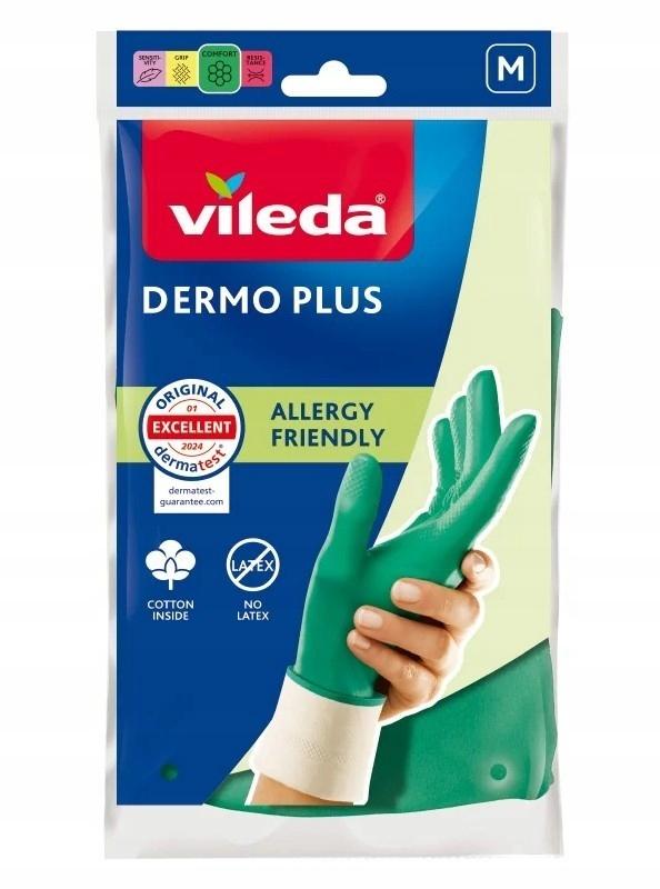 Vileda Dermo Plus Hypoallergenic Nitrile Gloves with Cotton Lining