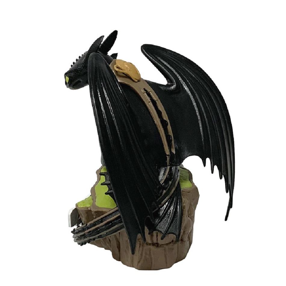 Мультфильм Как приручить дракона Аниме Милая фигурка Ночная Фурия Беззубик Декор Фигурка ПВХ Модель Коллекционная статуэтка Игрушка Рождественские подарки