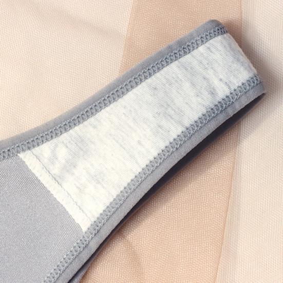 Women Thong Panties Thin Low Waist Seamless Solid Color Good Breathability Lady Underpants