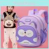 Pattern Alphabet Cartoon Kids Backpack With Comfort Oriented Design Shoulder