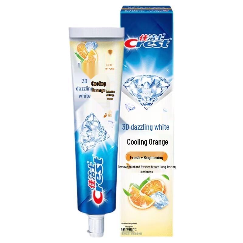 Crest Refreshing Ice Orange Toothpaste